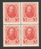 Russian Federation 3 kopeks 3 Kopeks Alexander III - 1915 - 4 money stamps -