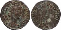 Rome - Provinces 1 as 1 As, Alexandria (Troade) - Tyche, Eagle head at left (250-268) -