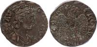 Rome - Provinces 1 as 1 As, Alexandria (Troade) - Tyche, Eagle head at right (250-268) -