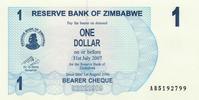 Zimbabwe 1 dollar 1 Dollar Womens - 2006 -