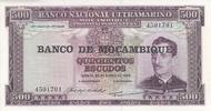 Mozambique 500 escudos 22/03/1967 500 Escudos - Xavier Caldas - Arms - 1... 26.36 元 含税 ＋  83.67 元 运费