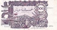Algeria 500 dinars 500 Dinars - View of the city - Galleon and fortress - 1970 - Serial T.014 -
