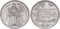French Oceania 50 centimes 50 Centimes Liberty seated - 1949 - AU to UNC -