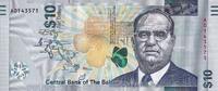Bahamas 10 dollars 10 Dollars - Sir Stafford Sands - Headlight - 2022 - Serial A -