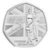United Kingdom 50 pence 75 years of the Windrush generation - 50 Pence 2023 BU -