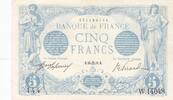 France 5 francs 5 Francs - Blue - 23-09-1916 - Serial W.14048 - P.70 -