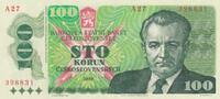 Czechoslovakia 100 korun 100 Korun- Klement Gottwald - 1989 -