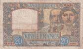 France 20 francs 20 Francs Science et Travail - 04-12-1941 - Série M.6616 -