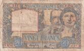 France 20 francs 20 Francs Science and Labour - 08-05-1941 - Serial P.3702 -