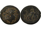 Greece (Cilicia) 1 ae Ae - Cilicia, Soli - Pseudo-Autonomous Issue - Countermarked -