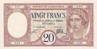 New Caledonia 20 francs 20 Francs ND 1929, Specimen - UNC - P.37 -