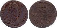 France liard Liard of France - lOUIS XIV with juvenile bust - 1657 I Limoges -