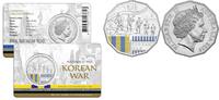 Australia 50 cents 50 Cents Australia at war - Korean war 2016 -