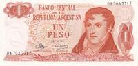 Argentina 1 peso 1 Peso General Manuel Belgrano - Bariloche-Llao-Llao - Serial F -