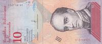 Venezuela 10 bolivares 2018 10 Bolivares - Simon Bolivar - Ant eater - 1... 8.79 元 含税 ＋  83.67 元 运费