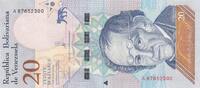 Venezuela 20 bolivares 2018 20 Bolivares - Simón Rodríguez - Jaguar - 15... 8.79 元 含税 ＋  83.67 元 运费