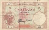 New Hebrides 5 francs 5 francs - Walhain surcharged free france - Serial J.67 - 1941 -