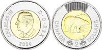 Canada 2 dollars 2 dollars - Charles III - Bear - 2024 - Bimetal -