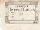 France 100 francs 1795 100 Francs - 18 Nivose An III - (07.01.1795) - Si... 70.28 元 含税 ＋  83.67 元 运费