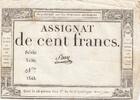 France 100 francs 1795 100 Francs - 18 Nivose An III - (07.01.1795) - Si... 70.28 元 含税 ＋  83.67 元 运费