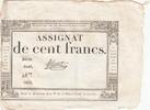 France 100 francs 1795 100 Francs - 18 Nivose An III - (07.01.1795) - Si... 70.28 元 含税 ＋  83.67 元 运费