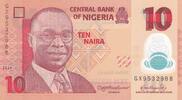 Nigeria 10 naira 10 Naira - Alvan Nikoku - 2024 - Polymer - Serial GX -
