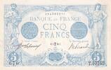 France 5 francs 5 Francs - Blue - 04-02-1916 - Serial T.10163 -