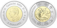 Canada 2 dollars 2 Dollars - Charles III - Celebrating Inuit Nunangat - 2024 - Uncolored -