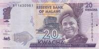 Malawi 20 kwacha 20 Kwacha - Inkosi Ya Makhosi M Mbelwa II - 01-01-2019 - Serial BY -