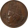 France 1 token Société Centrale des Architectes - Jeton Cuivre Poinçon Abeille (1860-1879) -