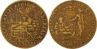 France 1 token Orléanais, Communauté Des Marchands De Loire - Jeton Laiton 1653 - F.8169 -