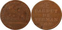 France 1 token Chambres Aux Deniers, Bardet De Vermanton - Jeton Cuivre 1711 -