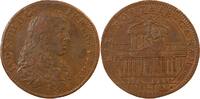 France 1 token Bâtiments du Roi, La Façade Du Louvre - Jeton Cuivre - F.2974 -