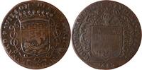 France 1 token Maire De Nantes - Louis Mesnard, Sieur Du Pavillon Jeton Cuivre 1682 -