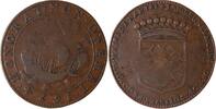France 1 token Maire De Nantes - Jean Regnier, Sieur De La Souchais Jeton Cuivre 1674 -
