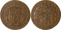 France 1 token Maire De Nantes - Claude Bide, Sieur De Ranzay Jeton Cuivre 1653 -