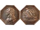 France 1 token Mines and Foundries of Burgundy, Louis XVI - Silver Token - Rare -