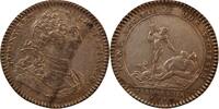 France 1 token Trésor Royal, Louis XV - Jeton Argent 1758 -