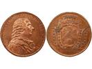 France 1 token Faculty of Medicine of Paris, J.L. Alleaume - Copper Token - 1775 -