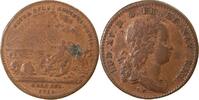 France 1 token Galères Royales, Louis XV - Jeton Cuivre 1717 -