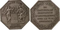 France 1 token Assurances, La Nationale - Jeton Argent Poinçon Corne (Après 1879) -