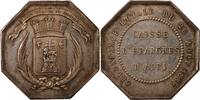 France 1 token Caisse D'Epargne D'Albi - Jeton Argent Poinçon Abeille (1860-1880) -