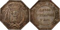 France 1 token Caisse D'Epargne D'Albi - Jeton Argent Poinçon Abeille (1860-1880) -
