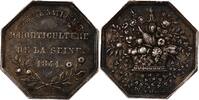 France 1 token Société d'Horticulture de La Seine - Jeton Argent 1841 -