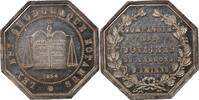 France 1 token Notaires, Amiens - Jeton Argent Poinçon Abeille (1860-1879) -