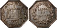 France 1 token Notaires, Saint-Amand - Jeton Argent Poinçon Corne (Après 1879) -