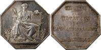 France 1 token Notaires, La Rochelle - Jeton Argent Poinçon Corne (Après 1879) -