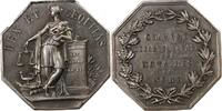 France 1 token Notaires, Nord - Jeton Argent Poinçon Corne (Après 1879) -