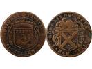 France 1 token Maire de Nantes - Jean Poullain, Sieur De La Vincendiere - Jeton Cuivre 1661 -