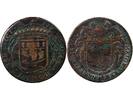 France 1 token Maire de Nantes - Jacques Huteau, Sieur Des Burons - Jeton Cuivre 1659 -